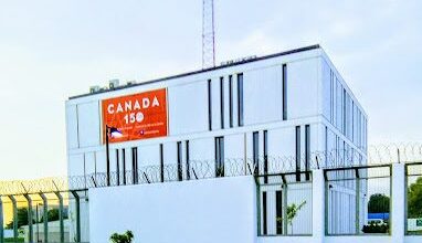 Side View of The High Commission of the Canadian Embassy to Nigeria