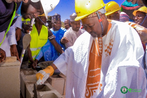 The Minister of Defence, Muhammadu Badaru Abubakar, has flagged off the construction of 1,500 housing units in Jigawa, his home state